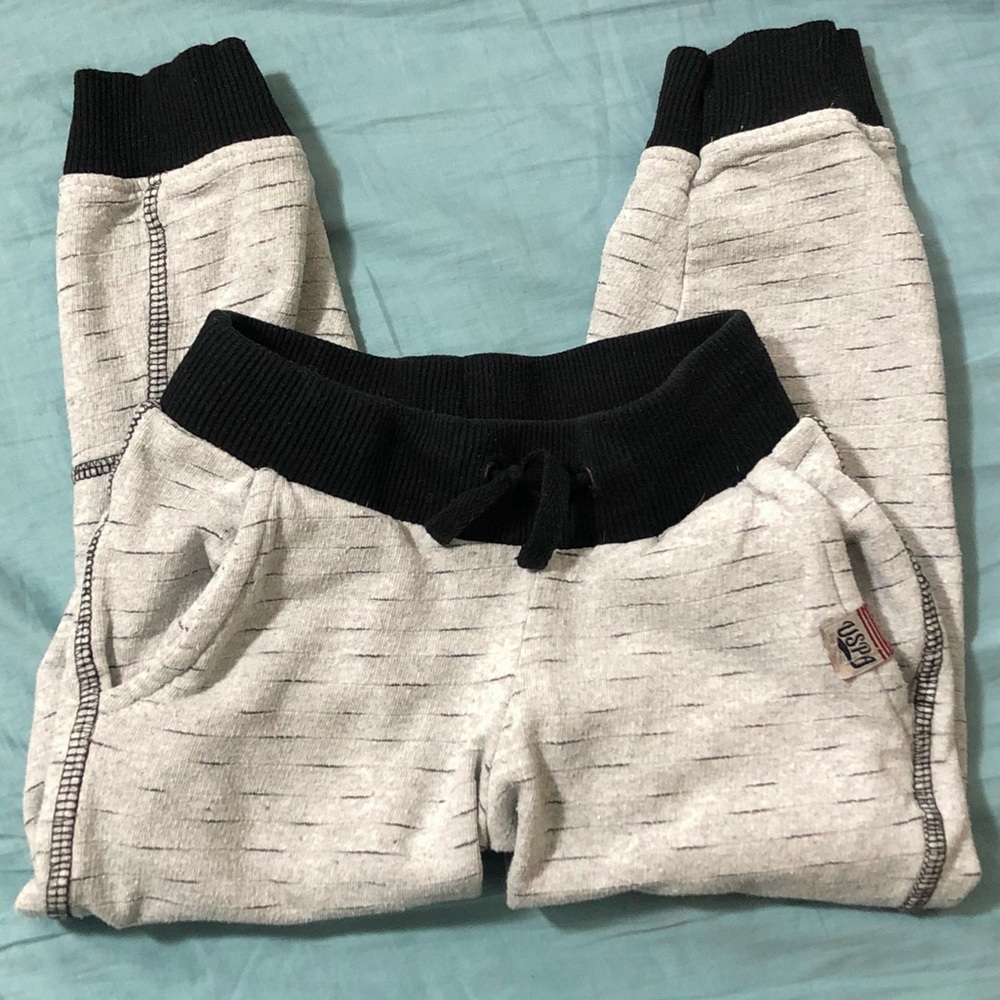 3/$15 US Polo Assn Boys Joggers M 5/6 - Picture 3 of 6